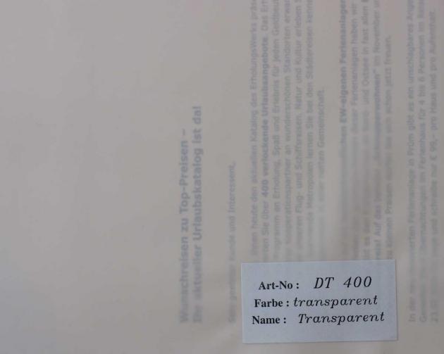 Lichtdeckenfolie 200 cm