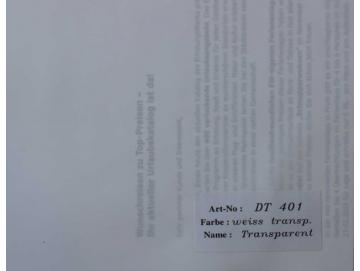 Lichtdeckenfolie 200 cm