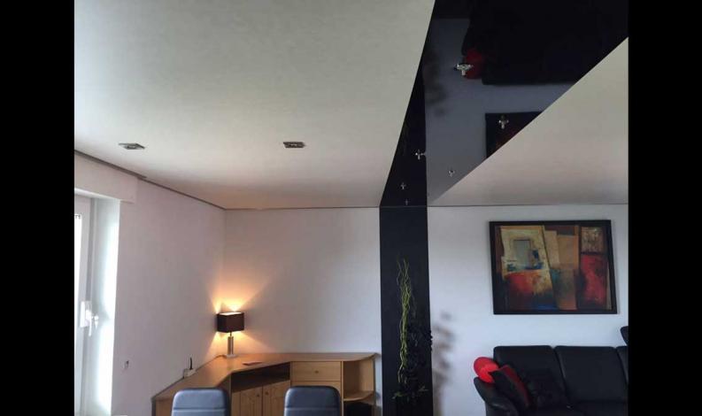 Spanndecken-zweifarbig